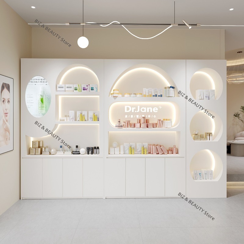 Luxury High End Skincare - Элитный витринный шкаф для косметики класса